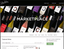 Tablet Screenshot of marketplace.donandsons.com